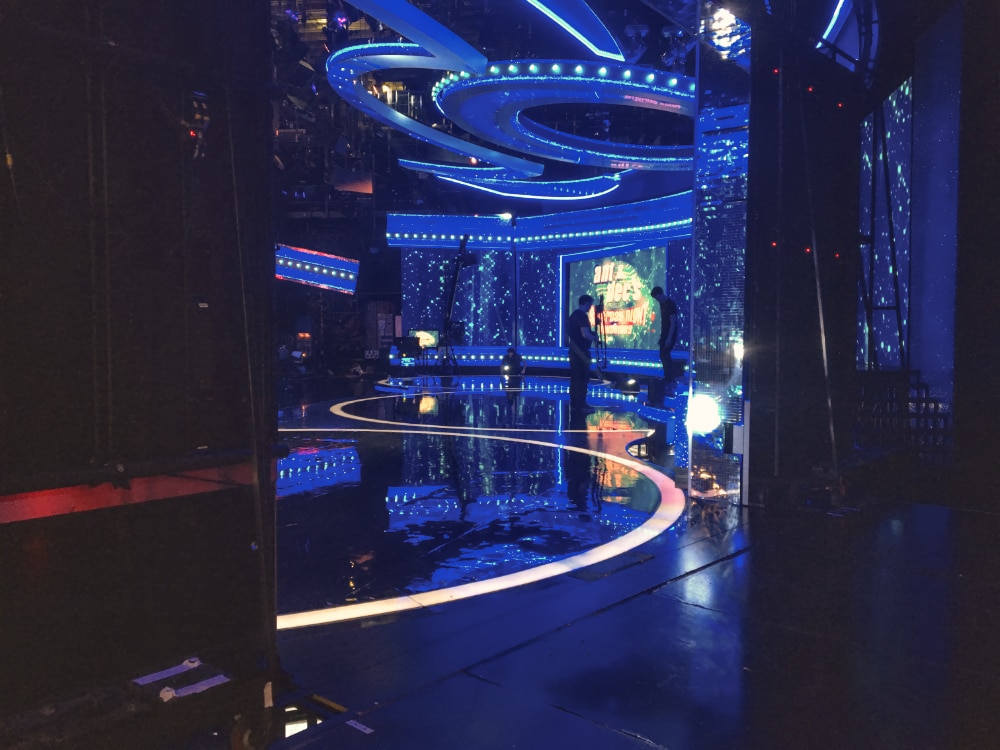 TLS Studio 1... This is what the set looks like from 'Behind The Screens'!